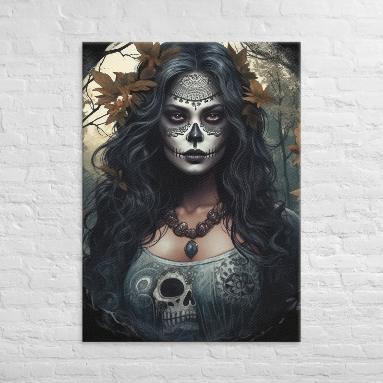 Ethereal Sugar Skull Muse