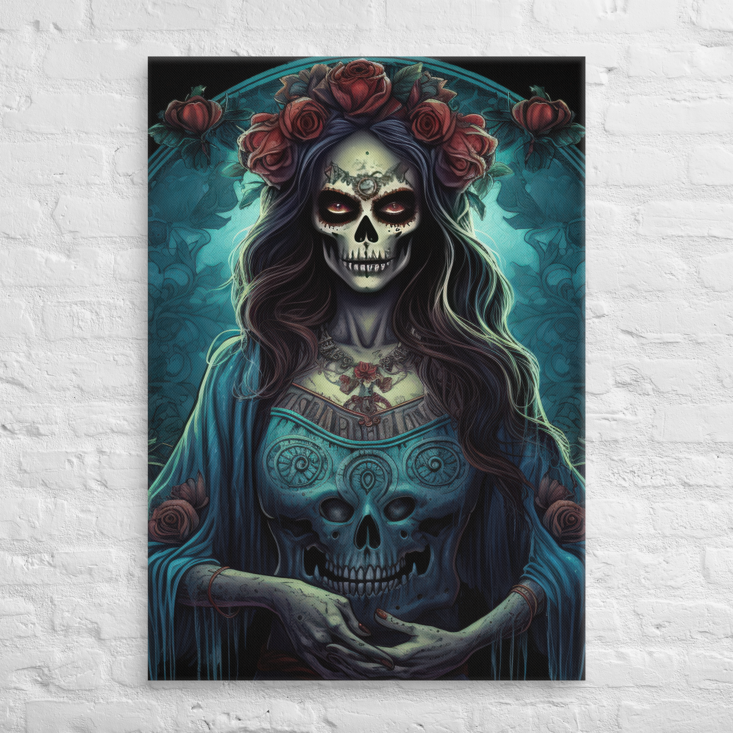 Grim Majesty: Gothic Sugar Skull