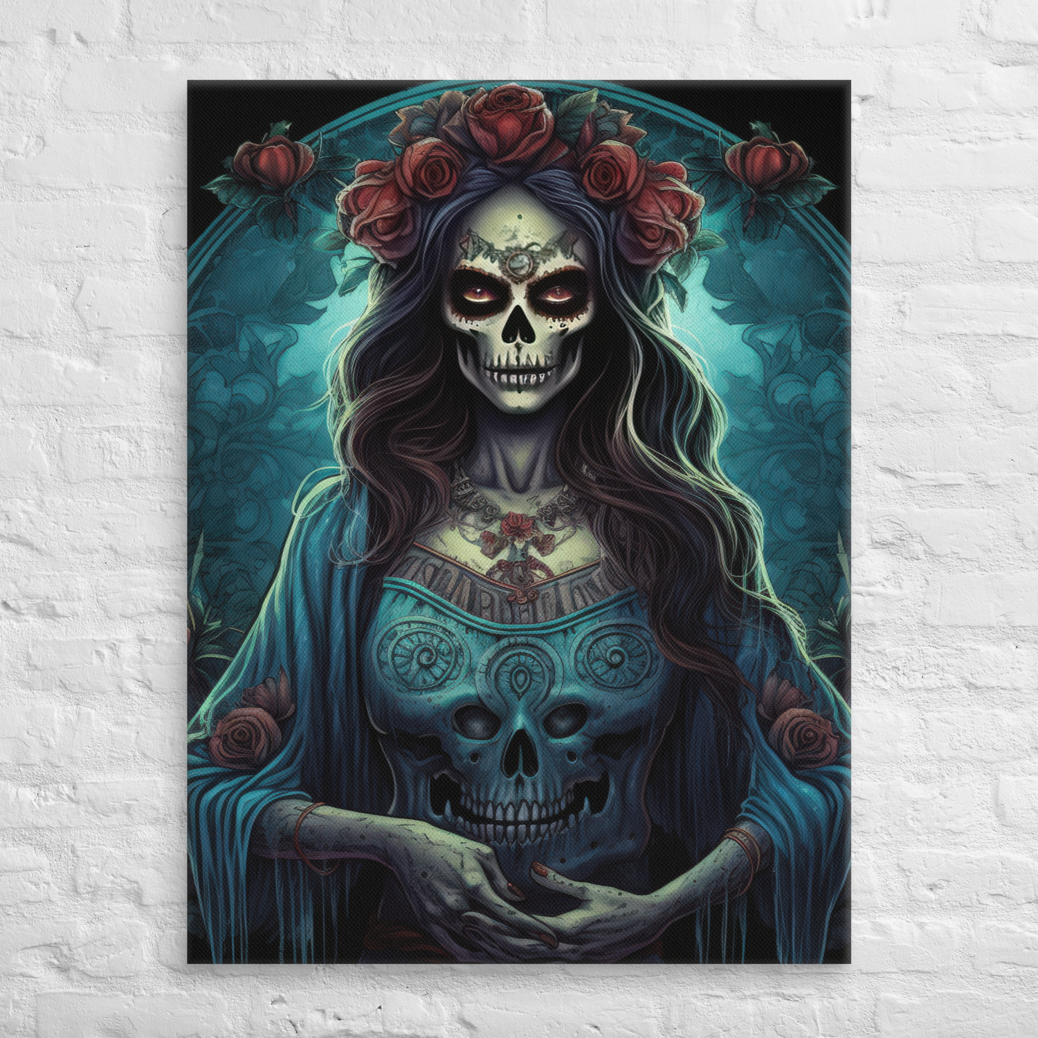 Grim Majesty: Gothic Sugar Skull