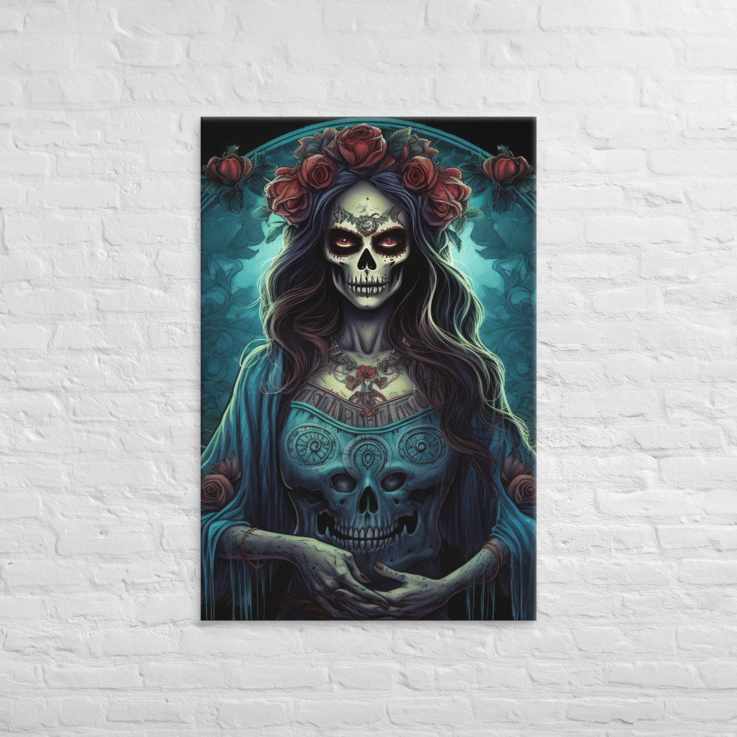 Grim Majesty: Gothic Sugar Skull