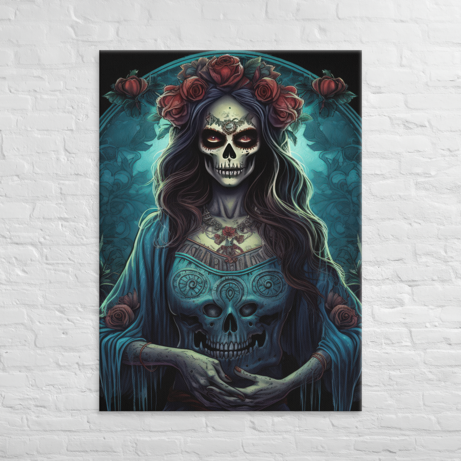 Grim Majesty: Gothic Sugar Skull