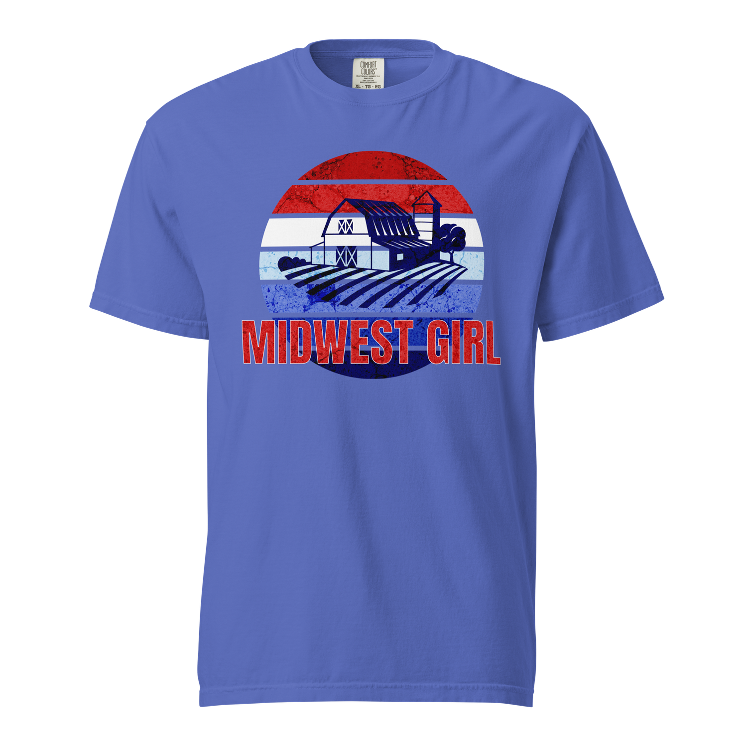 Unisex garment-dyed heavyweight t-shirt