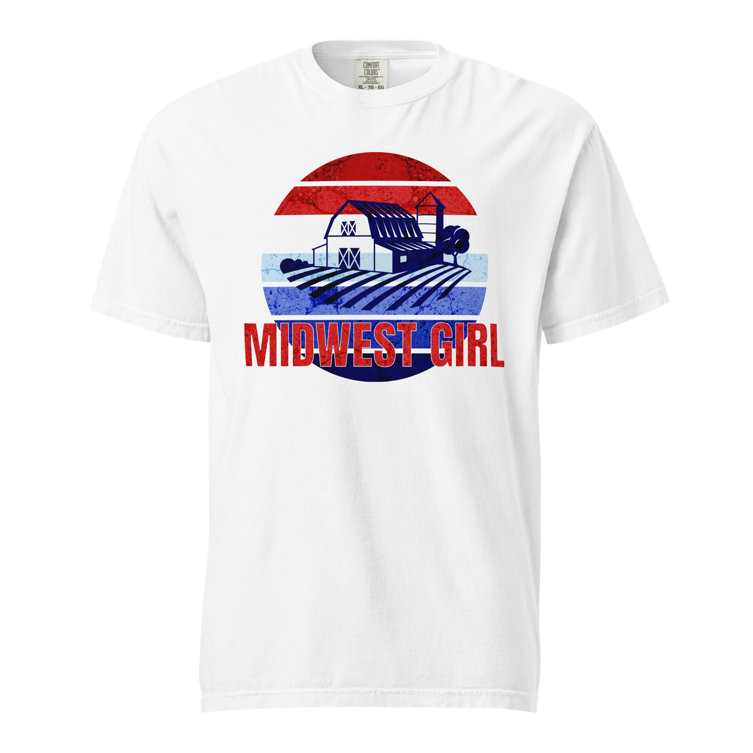 Unisex garment-dyed heavyweight t-shirt