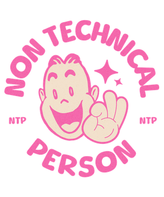Non Technical Person Pink