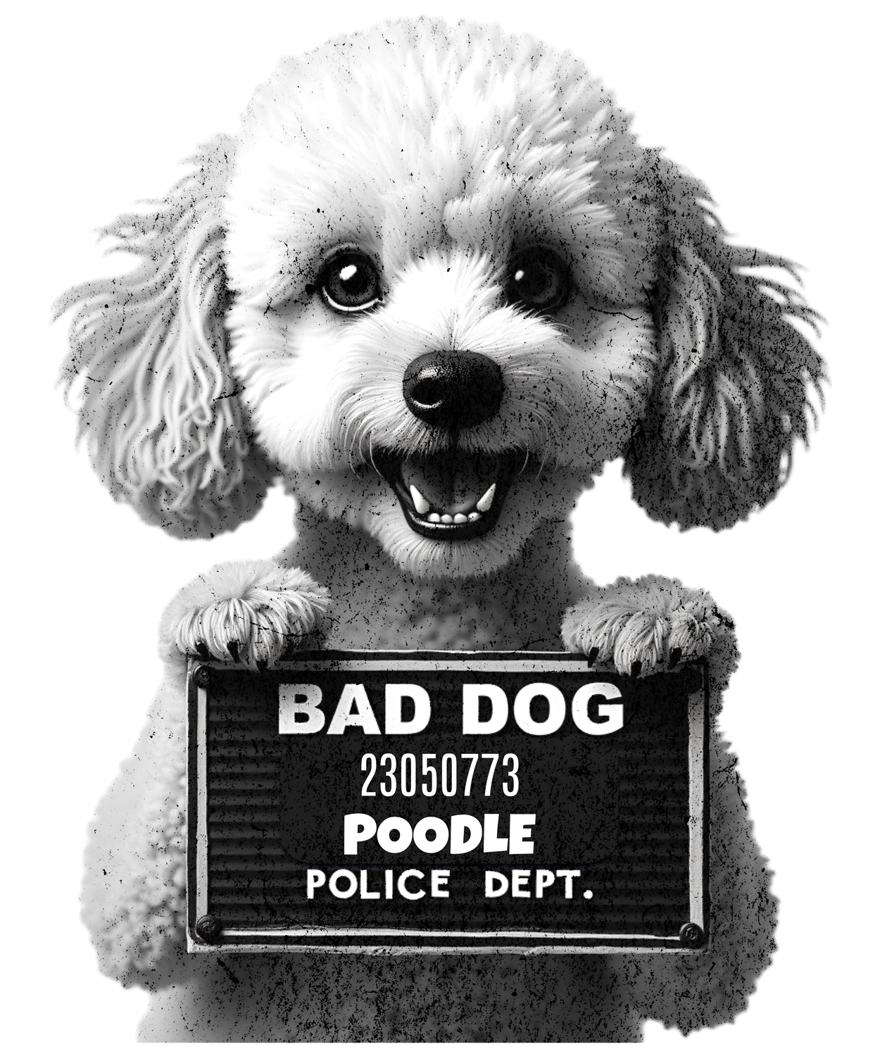 Bad Dog Poodle