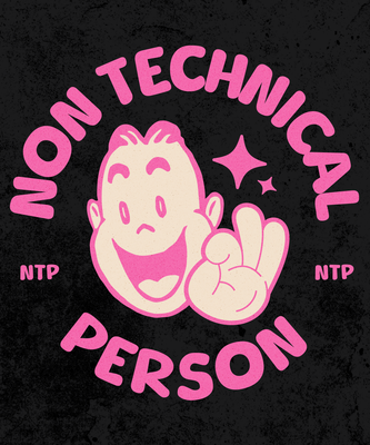 Non Technical Person Pink