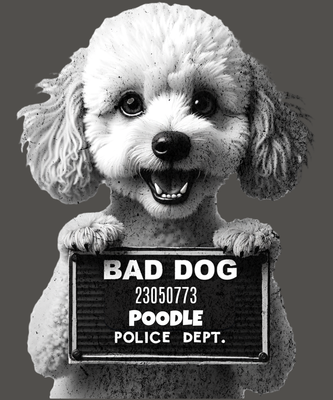 Bad Dog Poodle