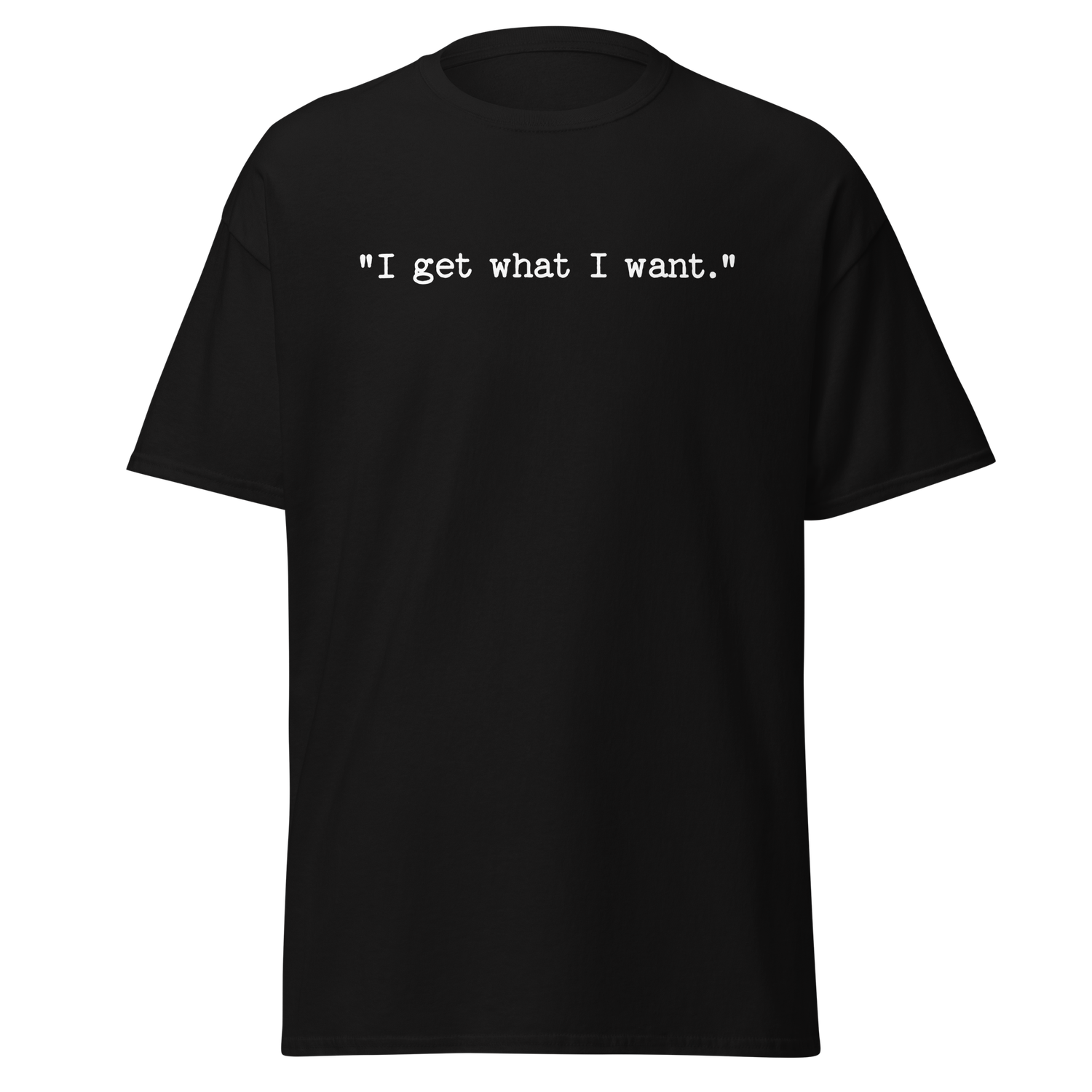 I Get What I Want (Text Only)
