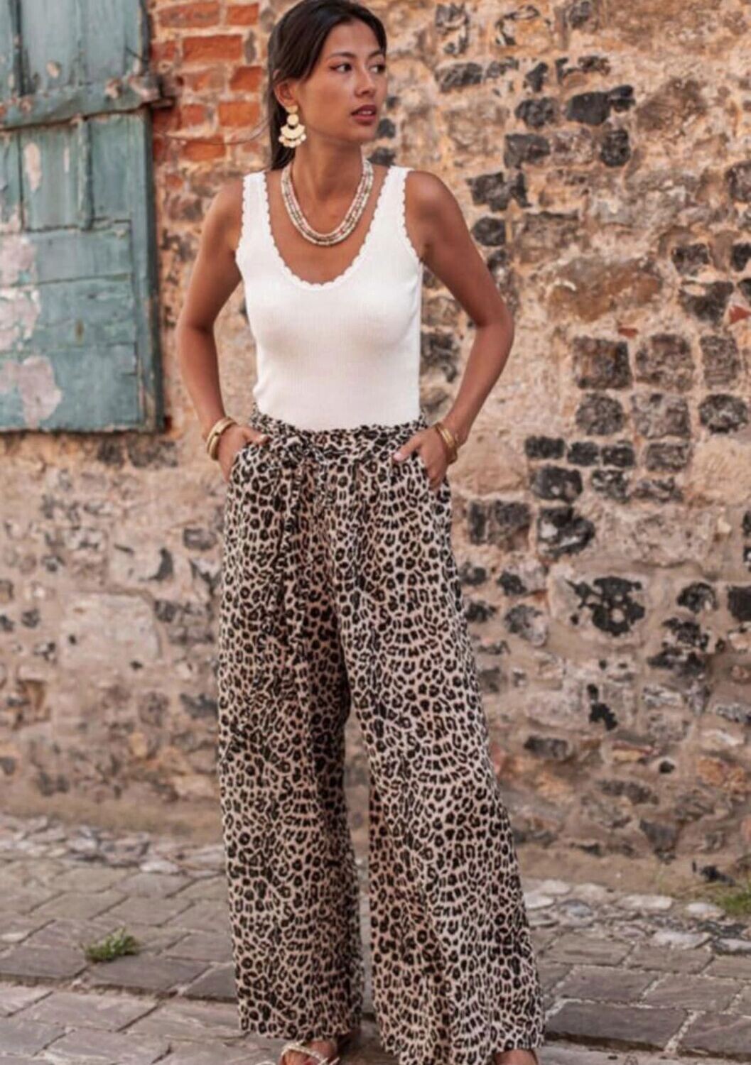 Leopard Print Pant