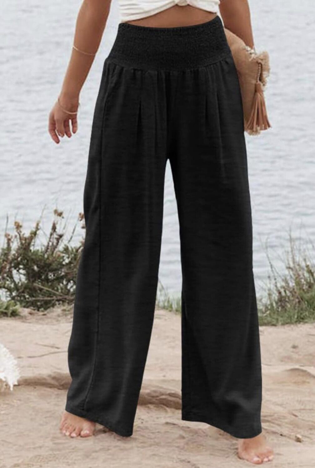 Black Lounge Pant with Pockets