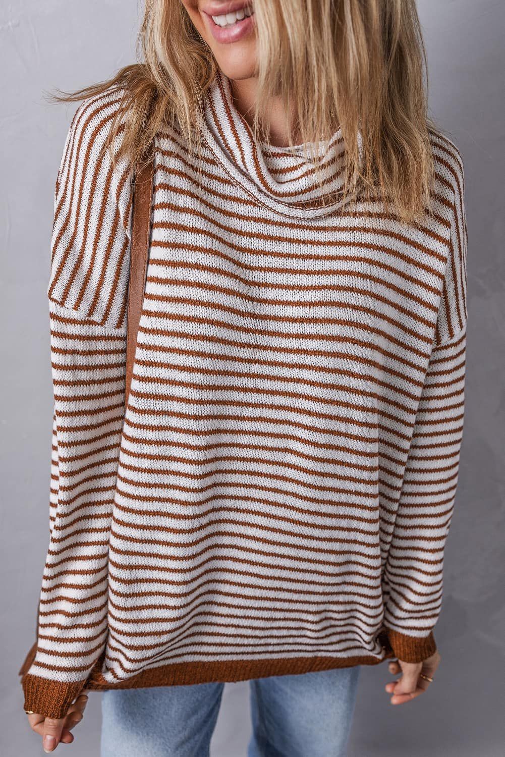 Cowl Knit Sweater