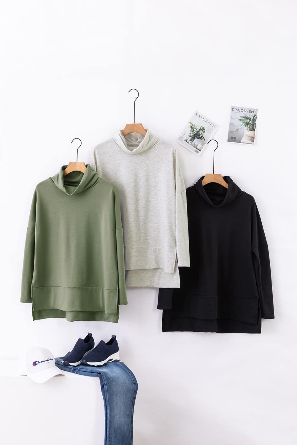 Cowl Neck Pullover