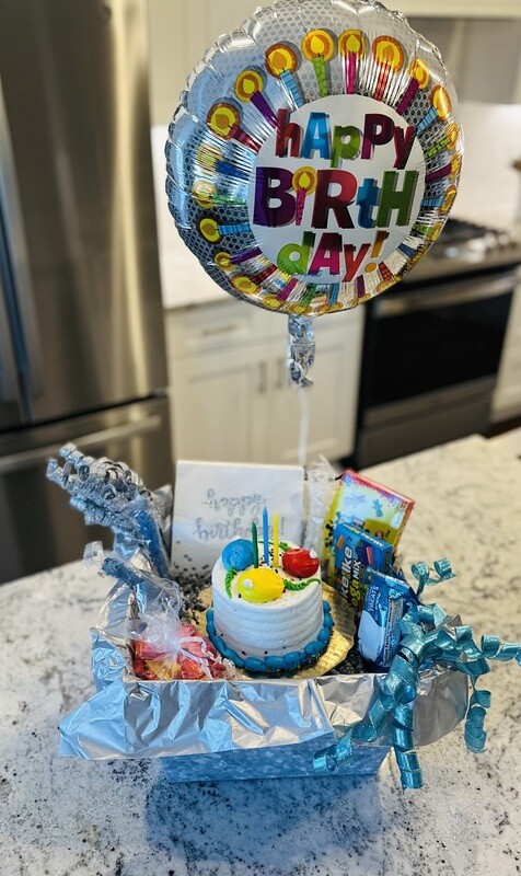 Birthday Basket - Silver Edition