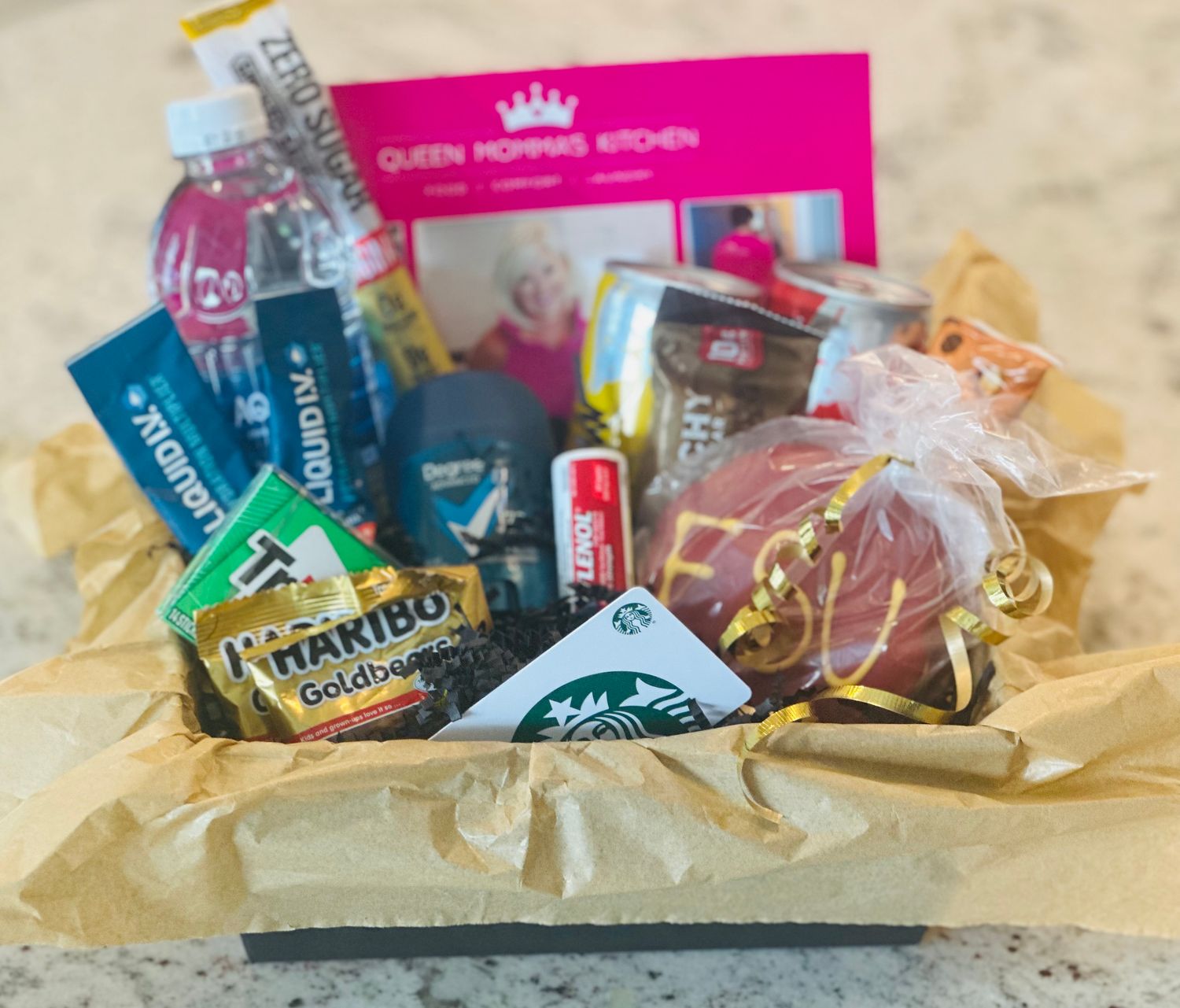 Fraternity Rush Week Basket