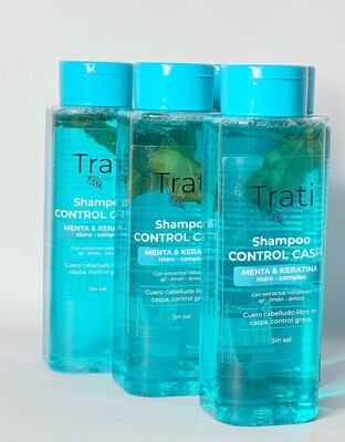 SHAMPOO DE MENTA CUERO CABELLUDO GRASO