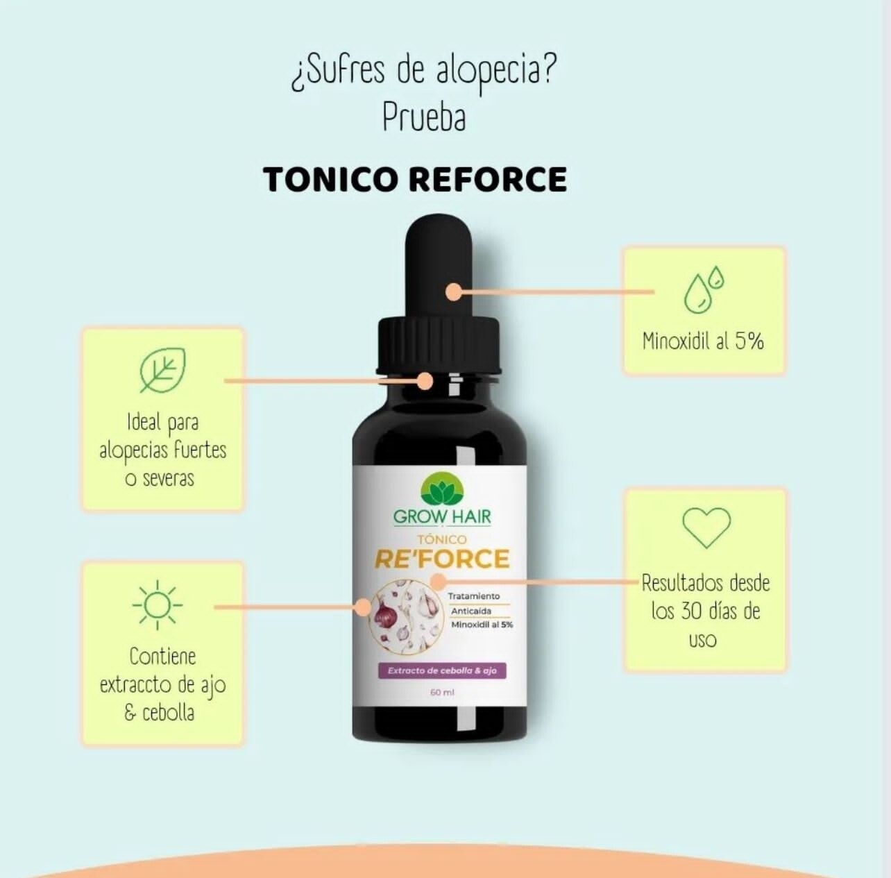 🔆 TONICO REFORCÉ ALOPECIA