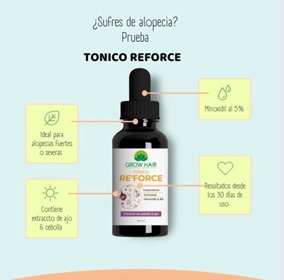 🔆 TONICO REFORCÉ ALOPECIA