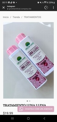 🔆Terapia capilar LUNA LLENA 500ML