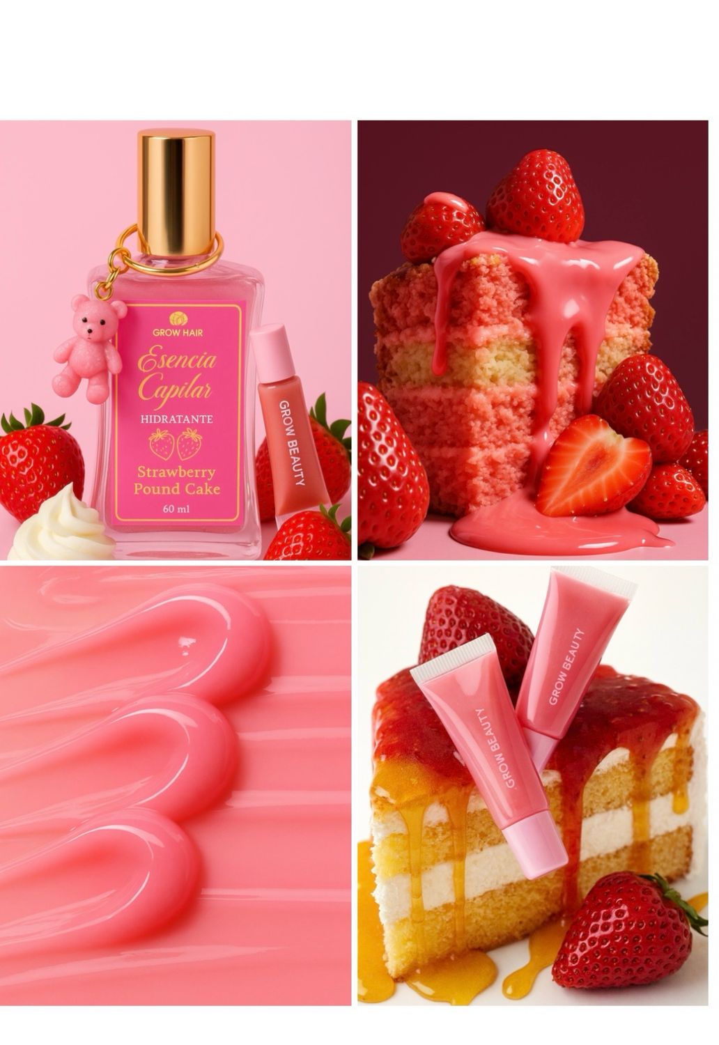 STRAWBERRY GLOSSY CHARM