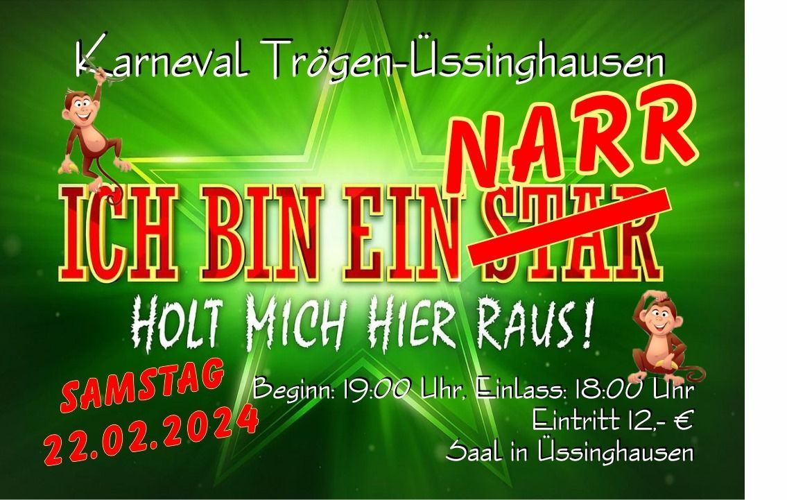 Eintrittskarte Büttenabend Sa 22.02.25