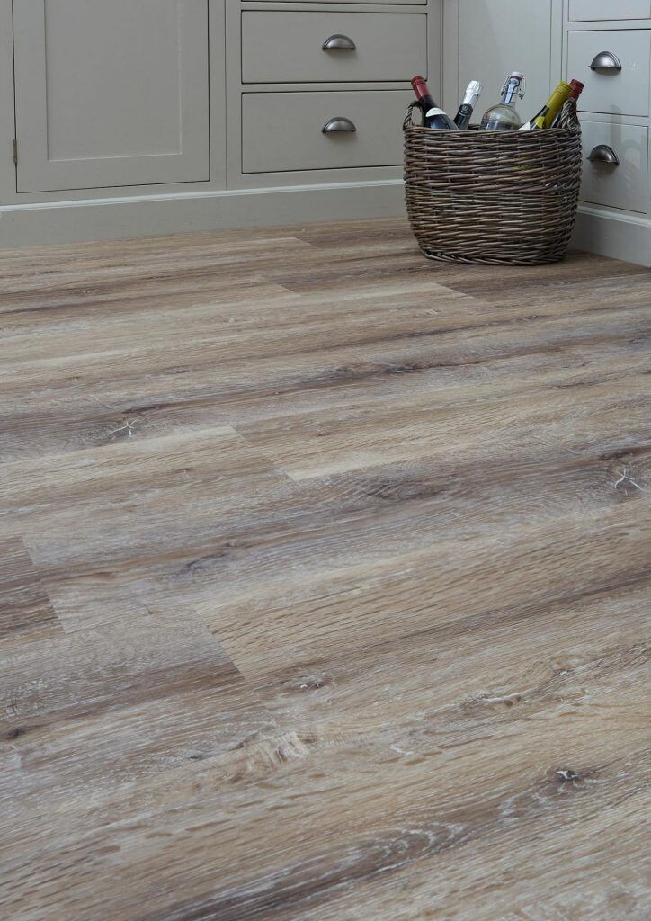 Taupe Brushed Oak LVT