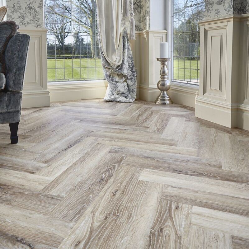 Blonde Oak Parquet LVT