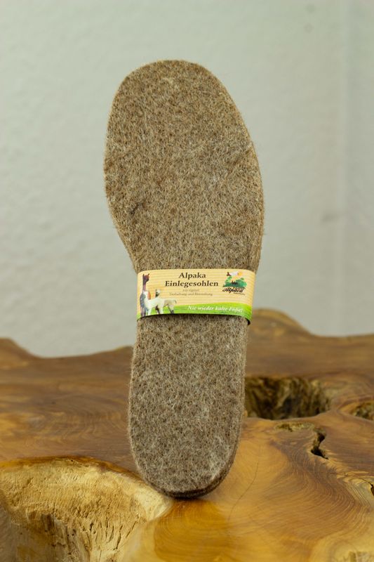 Alpaka Einlegesohlen 1 Paar
