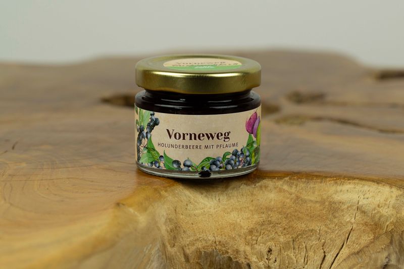 Vorneweg - Holunderbeere mit Pflaume