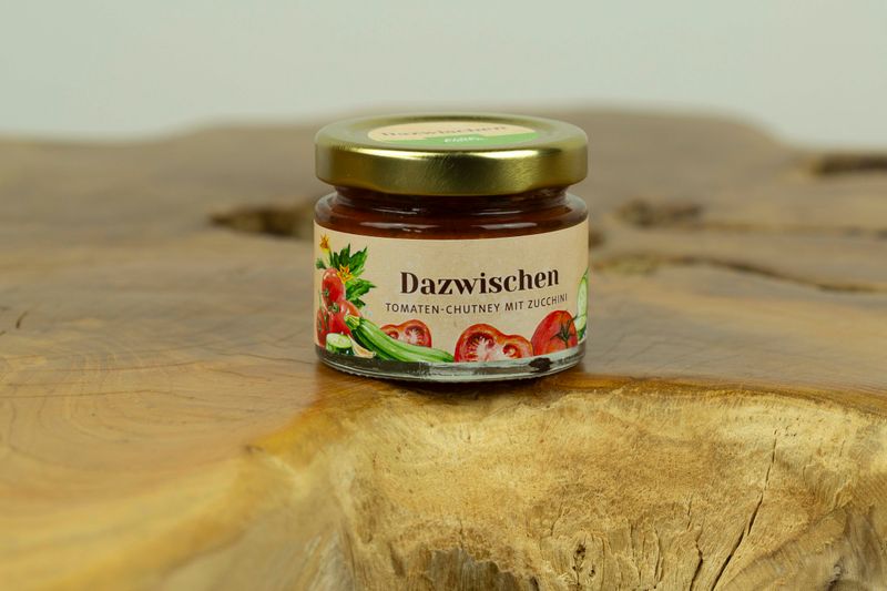 Dazwischen - Tomaten-Chutney mit Zucchini