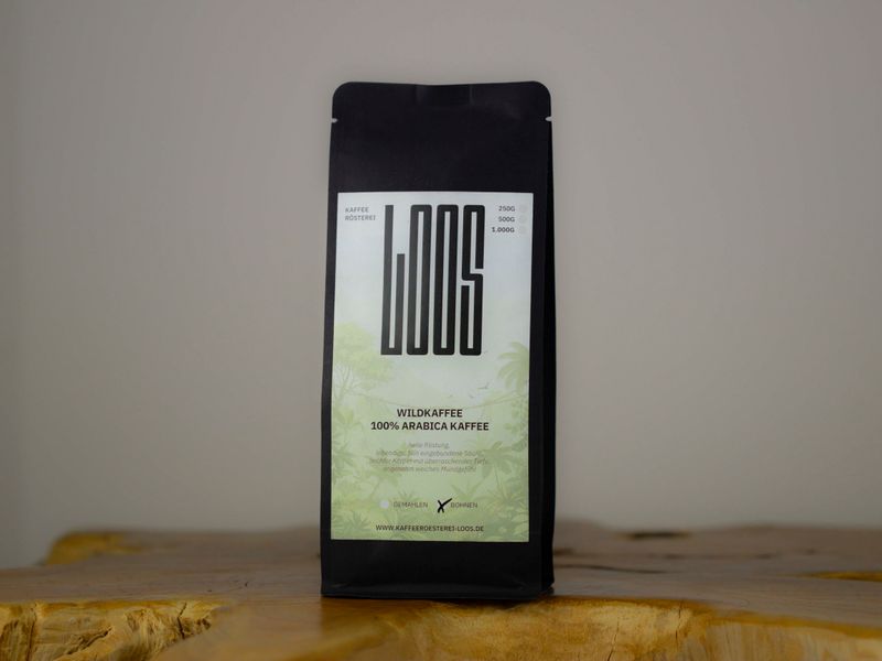 Wildkaffee (Helle Röstung) ganze Bohne 250g