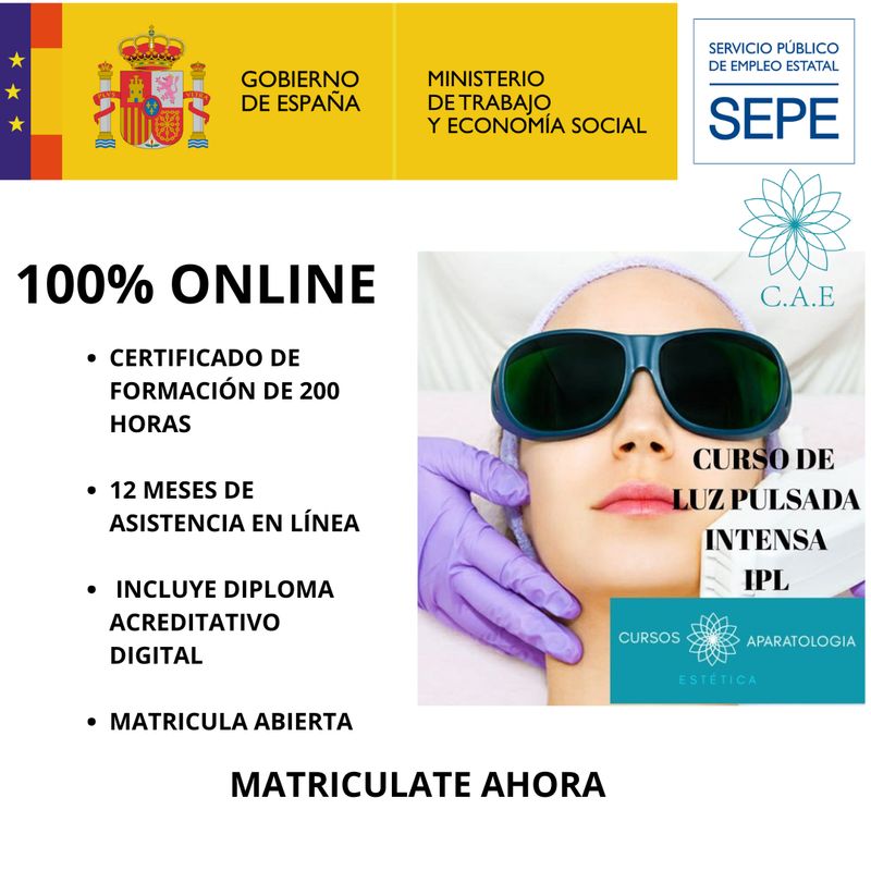 Curso Online de IPL , OPT y DPL + CERTIFICACIÓN