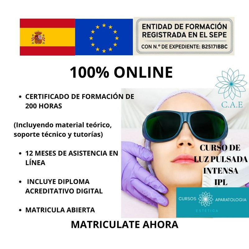 Curso Online de IPL , OPT y DPL + CERTIFICACIÓN