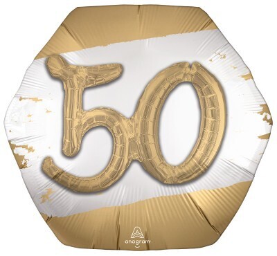 MULTI-BALLOON GOLDEN AGE 50