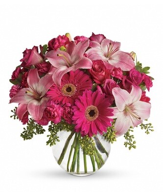 Rose comme un bonbon