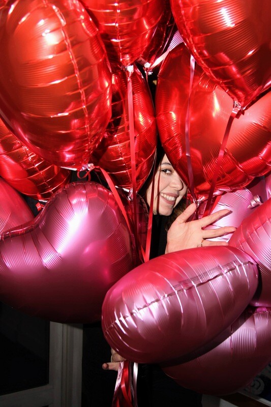 A bouquet of hearts