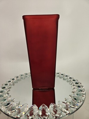 Vase Pyramidale rouge
