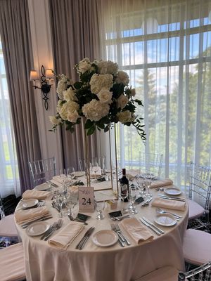 Event floral arrangements