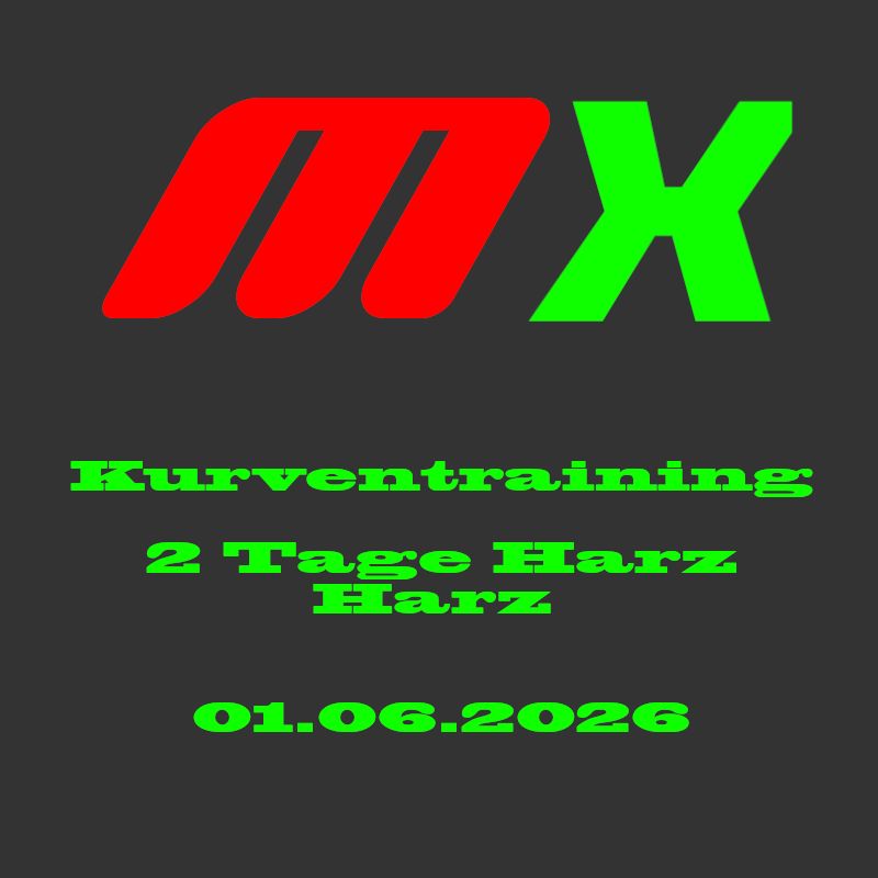 Kurventraining im Harz 01.06. - 02.06.2026
