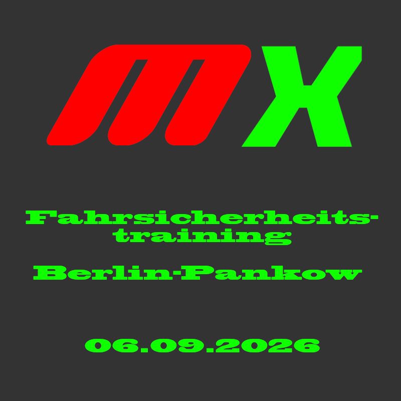 Fahrsicherheitstraining Motorrad Berlin-Pankow 06.09.2026