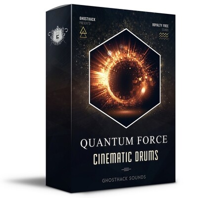 Quantum Force - Cinematic Drums - Royalty Free Samples