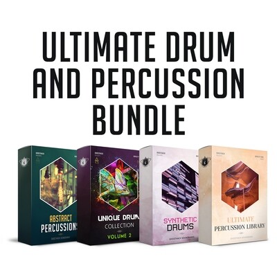 Ultimate Drum and Percussion Bundle - Royalty Free Samples