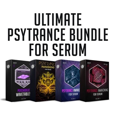 Ultimate Psytrance Bundle for Serum - Royalty Free Samples