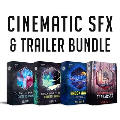 Cinematic SFX & Trailer Bundle - Royalty Free Samples