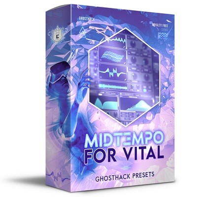 Midtempo Presets for Vital - Royalty Free Samples