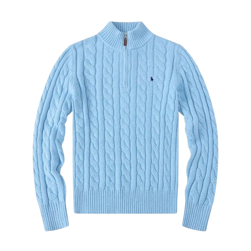 RL Knitted Quarter Zip Colorful Edition
