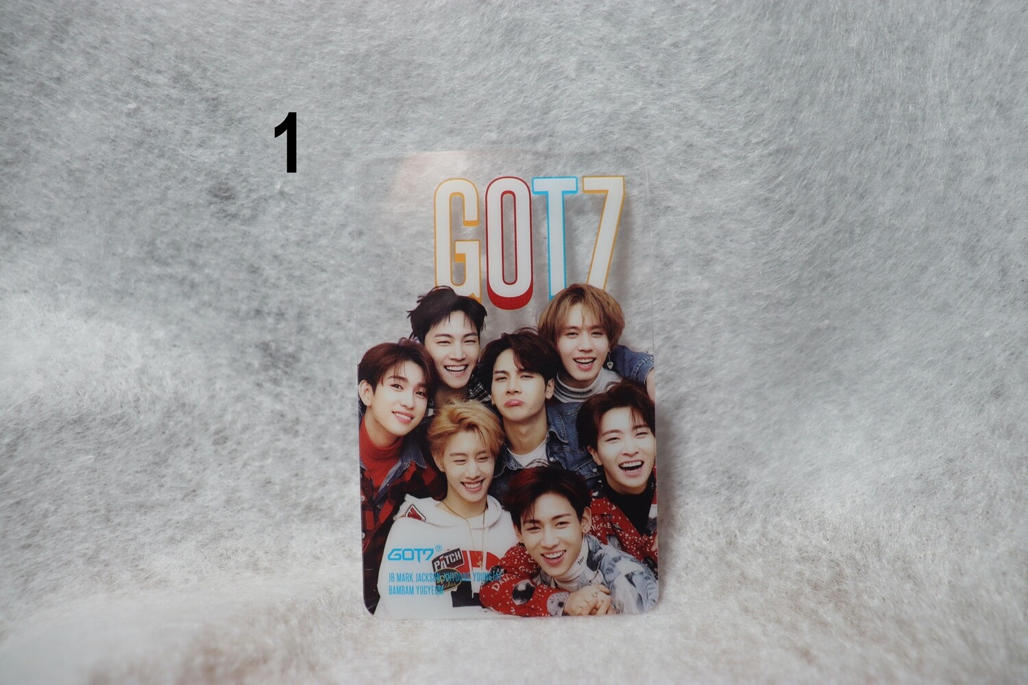 Photocards transparentes GOT7 – Collection unique pour les fans de K-pop