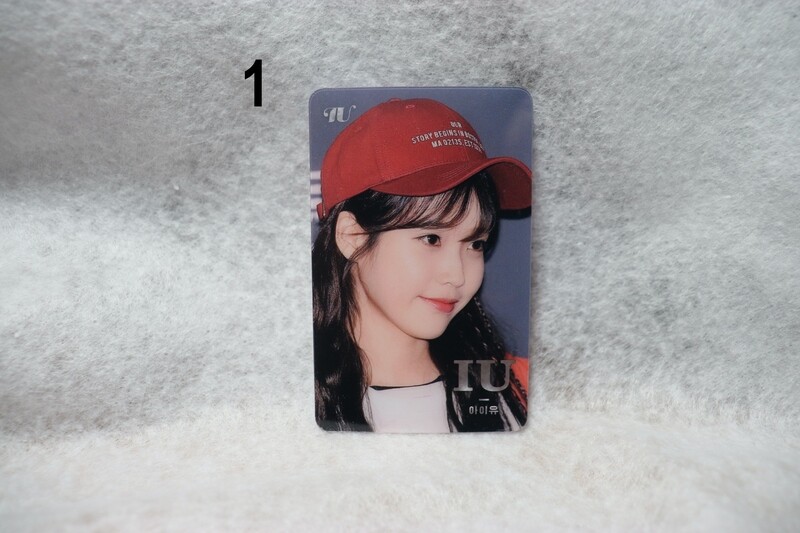 Photocards transparentes IU (Lee Ji-eun) – Collection incontournable pour les UAENAs