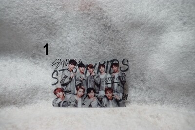 Cartes transparentes Stray Kids Série 1 – Collection incontournable pour les STAY