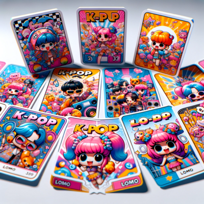Catégorie Lomo Cards KPOP 0,25€