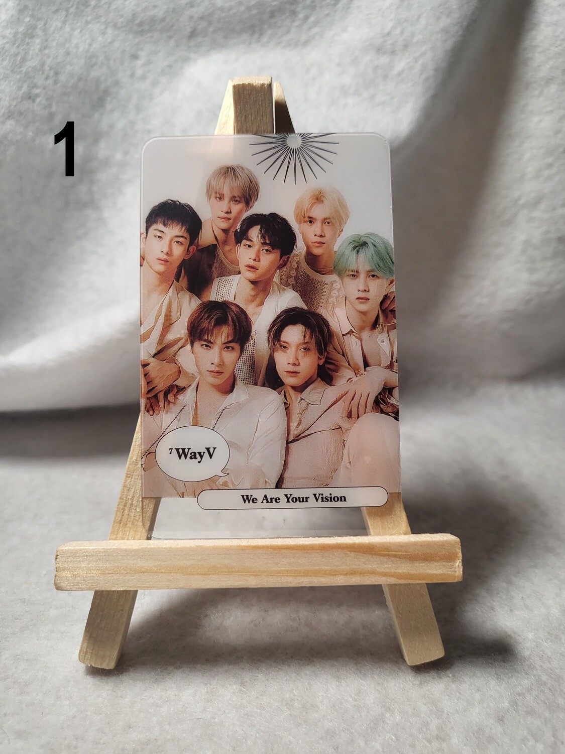 Photocards transparentes WayV – L’incontournable pour les WayZenNi !